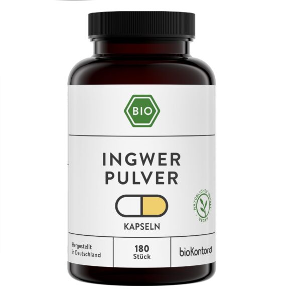 bioKontor Ingwerpulver Kapseln