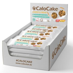 CaloCake CaloVital | Ausdauer- & Energieriegel als hochkalorische Nahrung für Gewichtszunahme