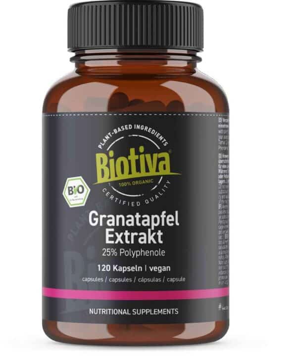 Biotiva Granatapfel Extrakt Kapseln Bio