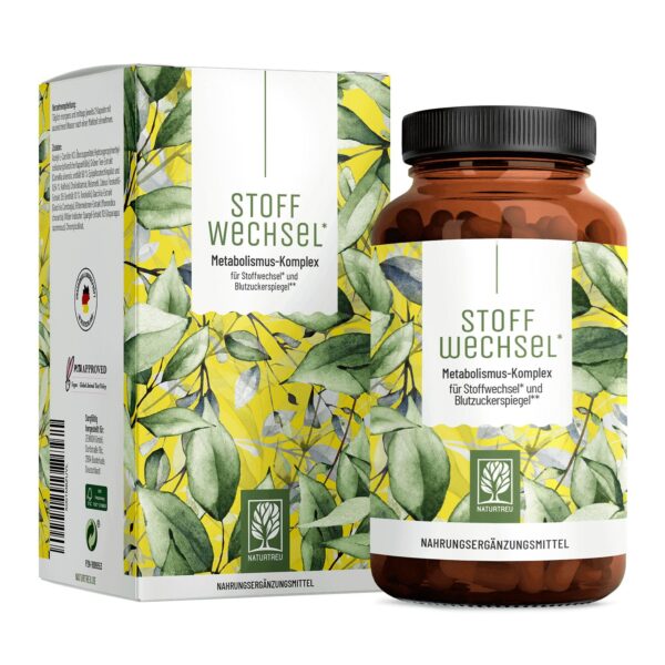 Stoffwechsel mit L-Carnitin und grünem Tee-Extrakt - Naturtreu®