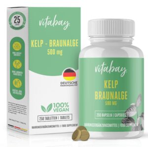 Vitabay Kelp Braunalge 500 mg