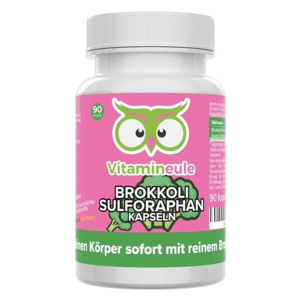 Brokkoli Sulforaphan Kapseln - Vitamineule®