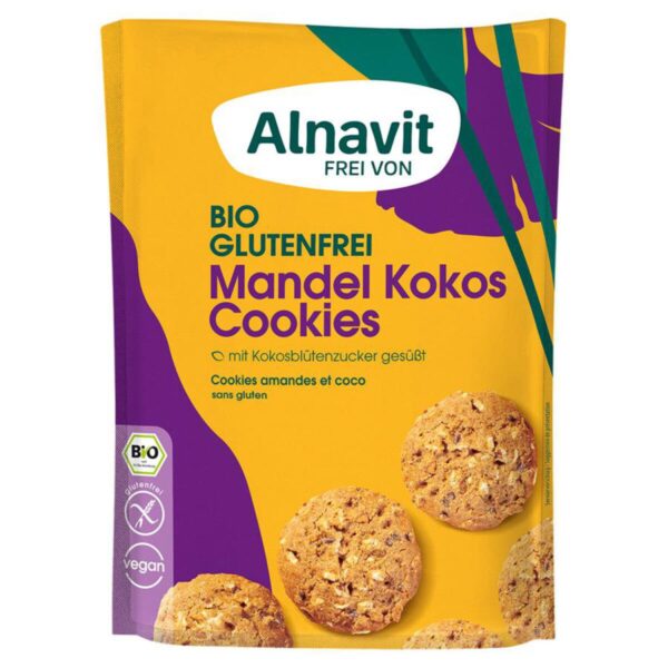 Alnavit Mandel Kokos Cookies glutenfrei