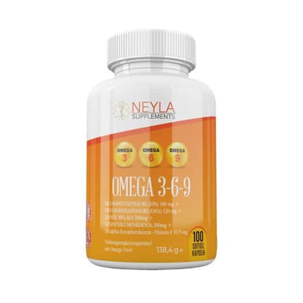 Neyla® Omega 3-6-9 Softgel Kapseln