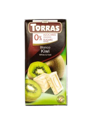 Torras White&Kiwi Chocolate