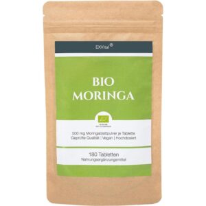 EXVital® BIO Moringa Tabletten - 3000mg Moringa Oleifera