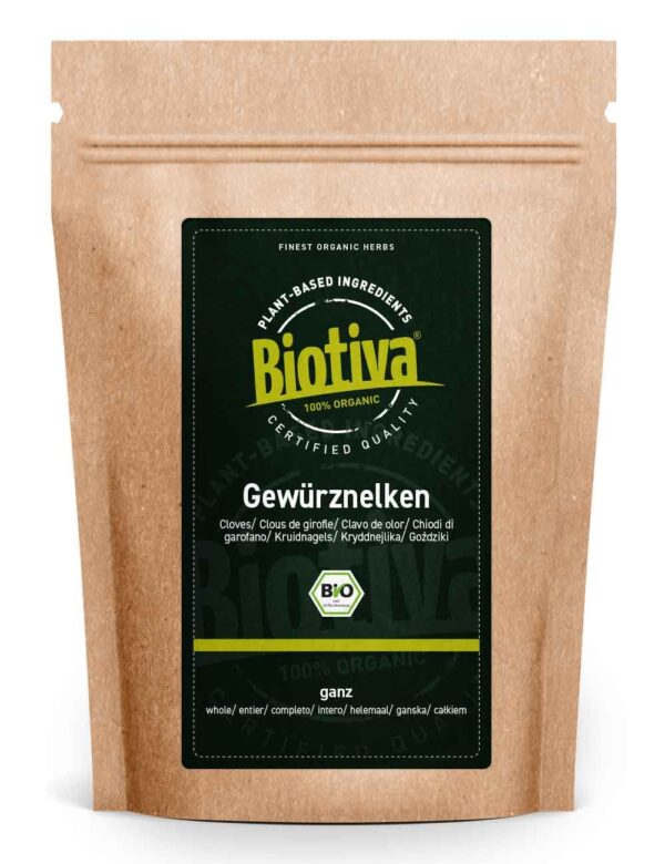 Biotiva Gewürznelken ganz Bio