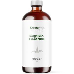 Kräutermax Aloevera Saft plus - Frischpflanzensaft mit Vitaminen