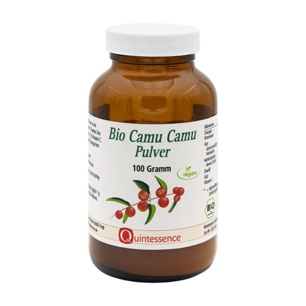 Bio Camu-Camu Pulver in Bioqualität von Quintessence