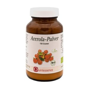 Acerola-Pulver in Bioqualität von Quintessence