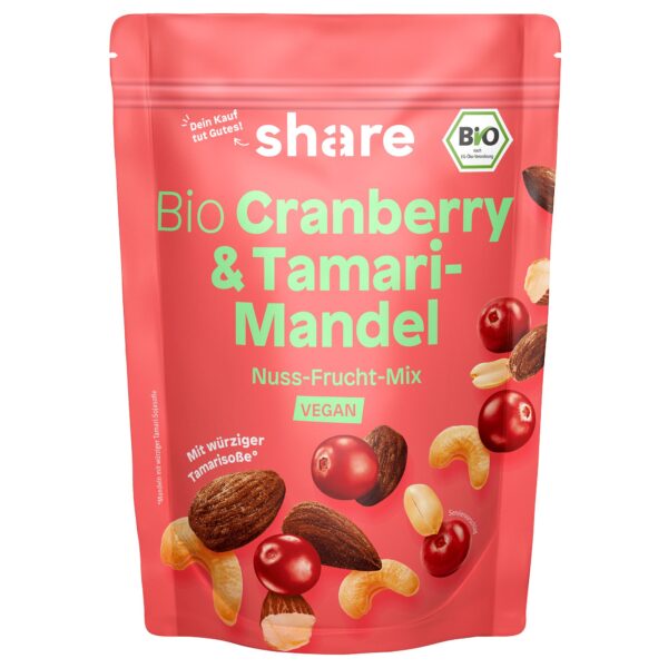 share Bio Nuss-Frucht-Mischung Cranberry & Tamari-Mandel