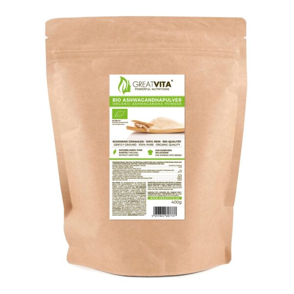 GreatVita Bio Ashwagandha Pulver