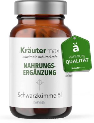 Kräutermax Schwarzkümmelöl 1500 mg Kapseln