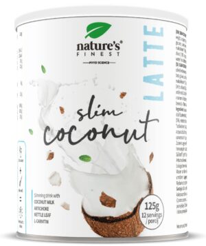 Nature's Finest Coconut Slim Latte - Leckerer schlankmachender Latte mit 3-in-1 Wirkung zum Abnehmen