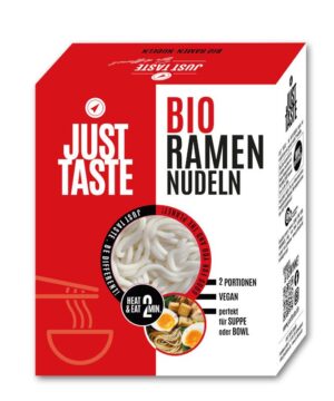 Just Taste - Bio Ramen Nudeln