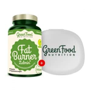 GreenFood Nutrition Fat Burner + Kapselbehälter