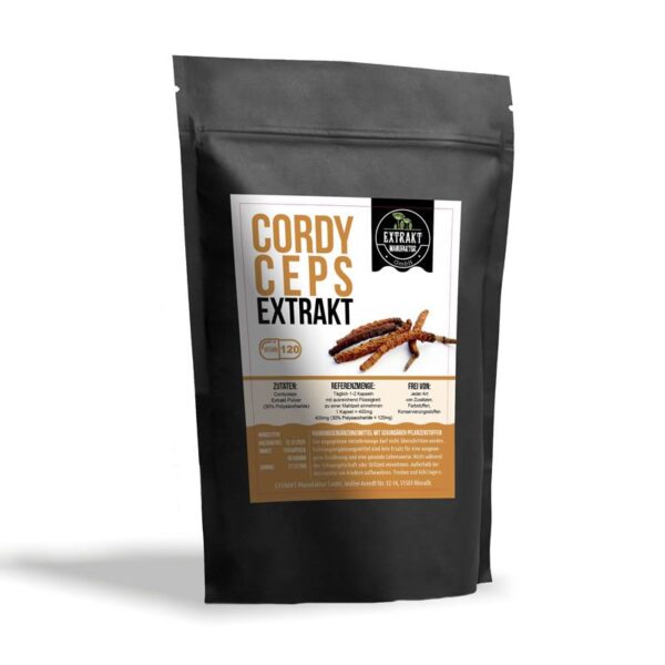 Extrakt Manufaktur Cordyceps Extrakt Kapseln