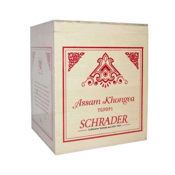 Schrader Schwarzer Tee Assam Khongea Tgfop1