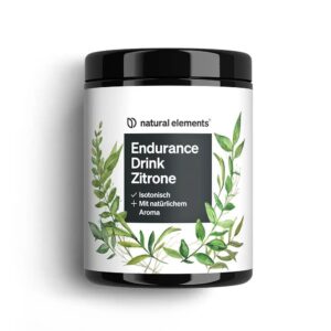 natural elements Endurance Drink Zitrone