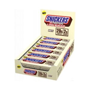 Snickers LOW Sugar High Protein Bar - White Chocolate