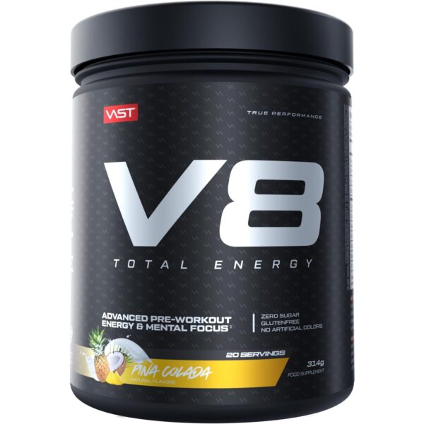 Vast V8 Total Energy - Pre Workout Booster